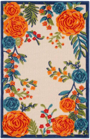 Aloha Multicolor Contemporary Indoor/Outdoor Rug