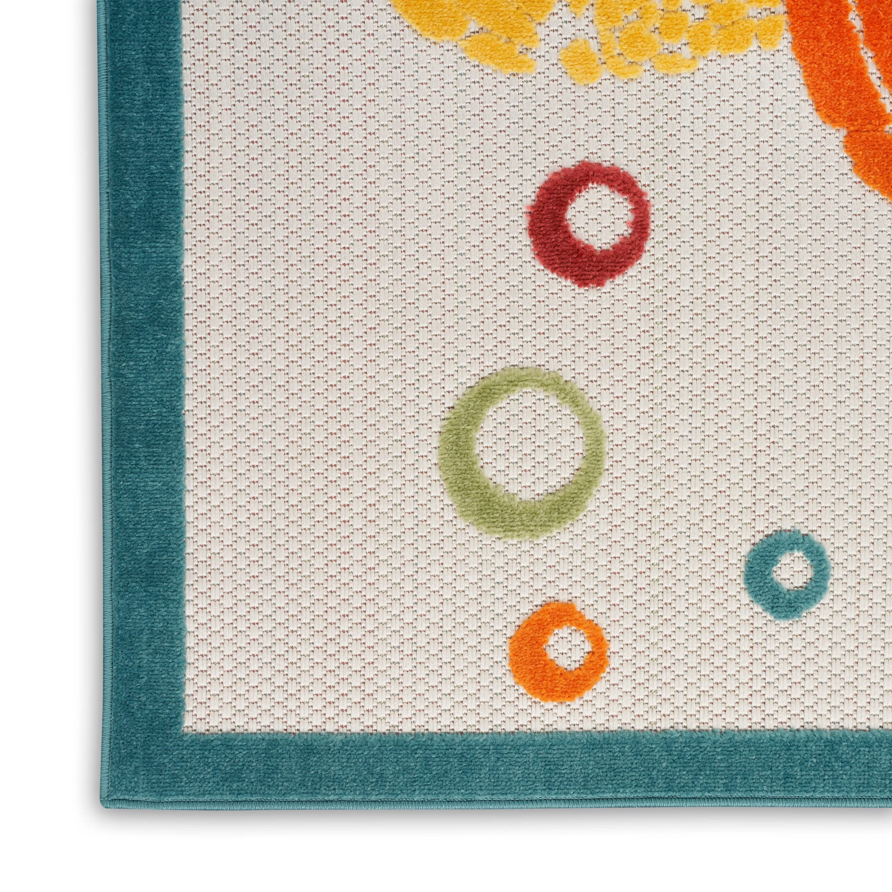 Aloha Teal Multi Rug