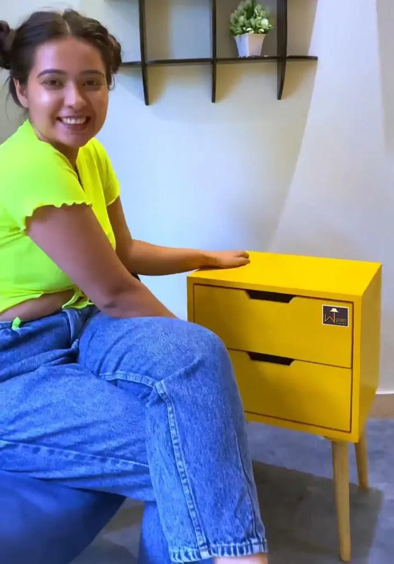 Amazing Bedside Table with Two Drawers