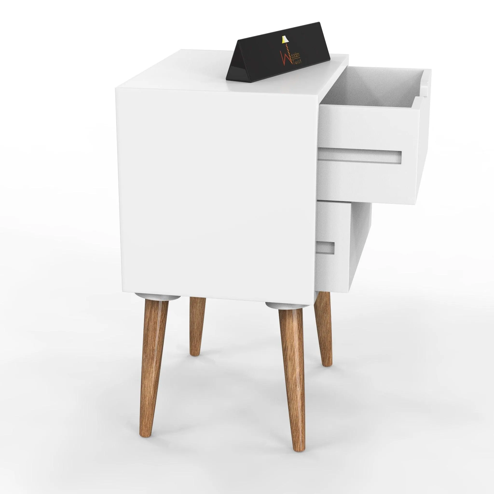 Amazing Bedside Table with Two Drawers