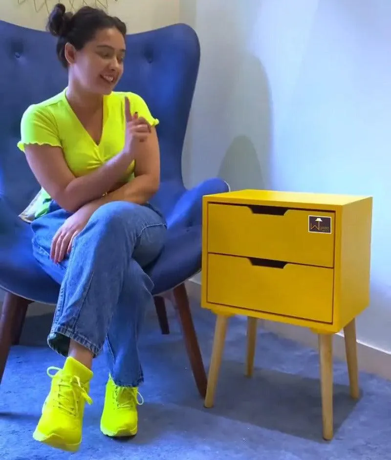 Amazing Bedside Table with Two Drawers