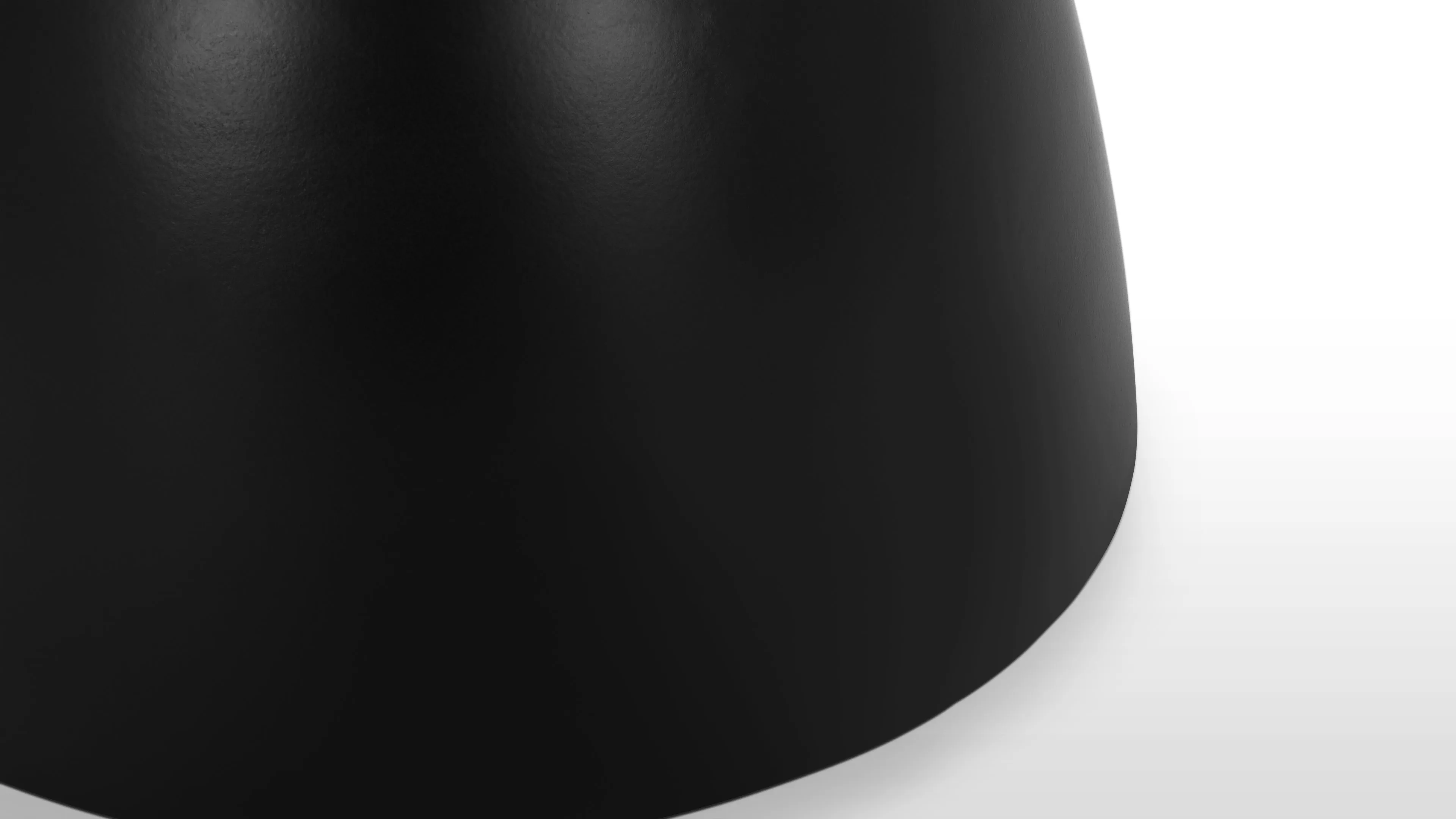 Optimized title: Stylish Aura Black Concrete Side Table