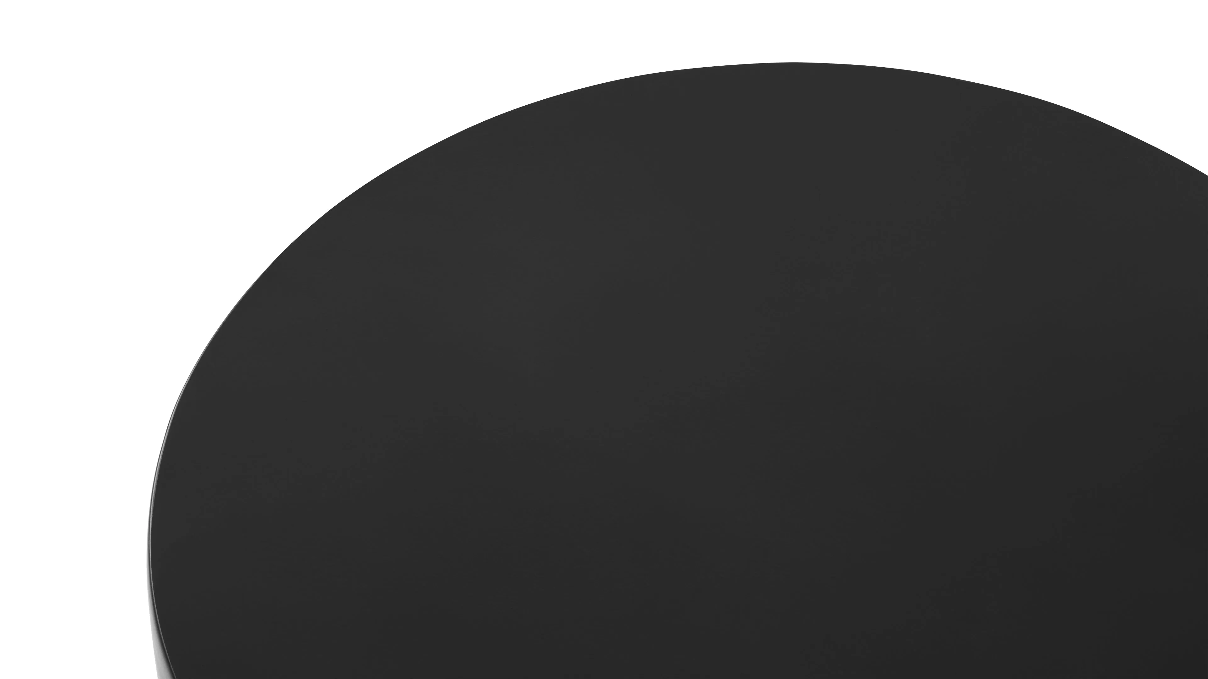 Optimized title: Stylish Aura Black Concrete Side Table