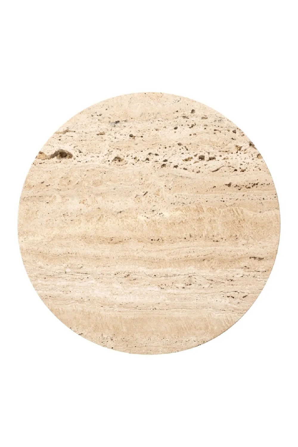 Beige Marble End Table Set (2) | OROA Dillinger