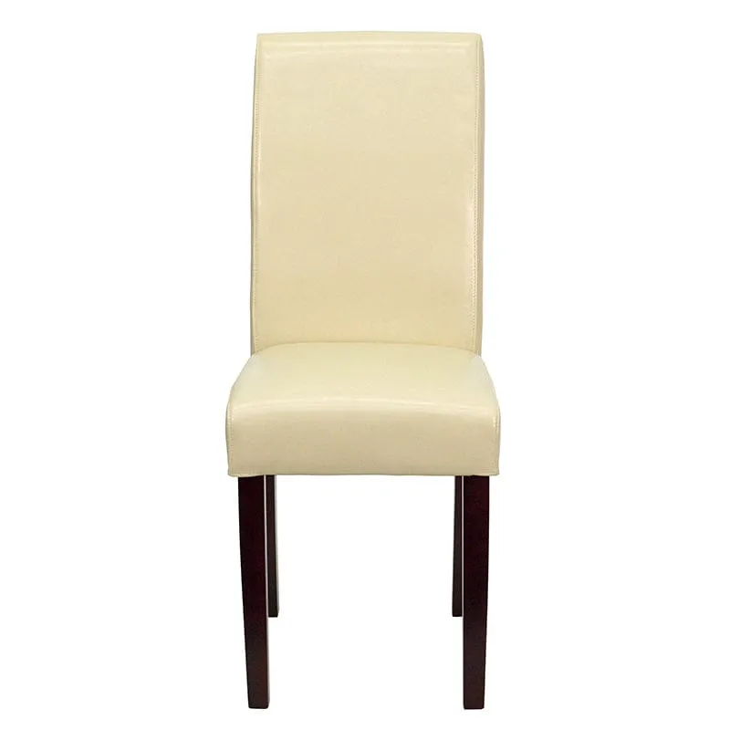 Black LeatherSoft Parsons Chair - BT-350-BK-LEA-023-GG