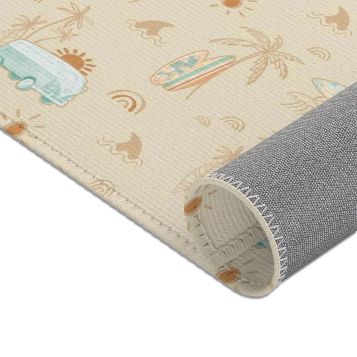 Boho Surfer Nursery Rug