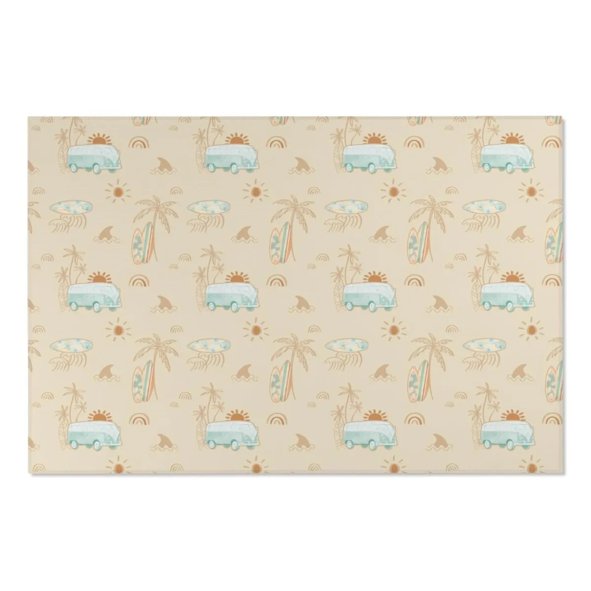 Boho Surfer Nursery Rug