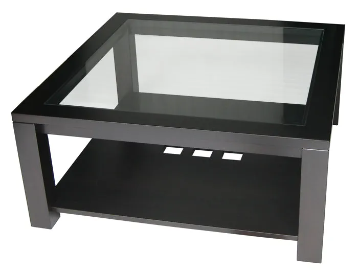 Boxwood Glass Top Coffee Table