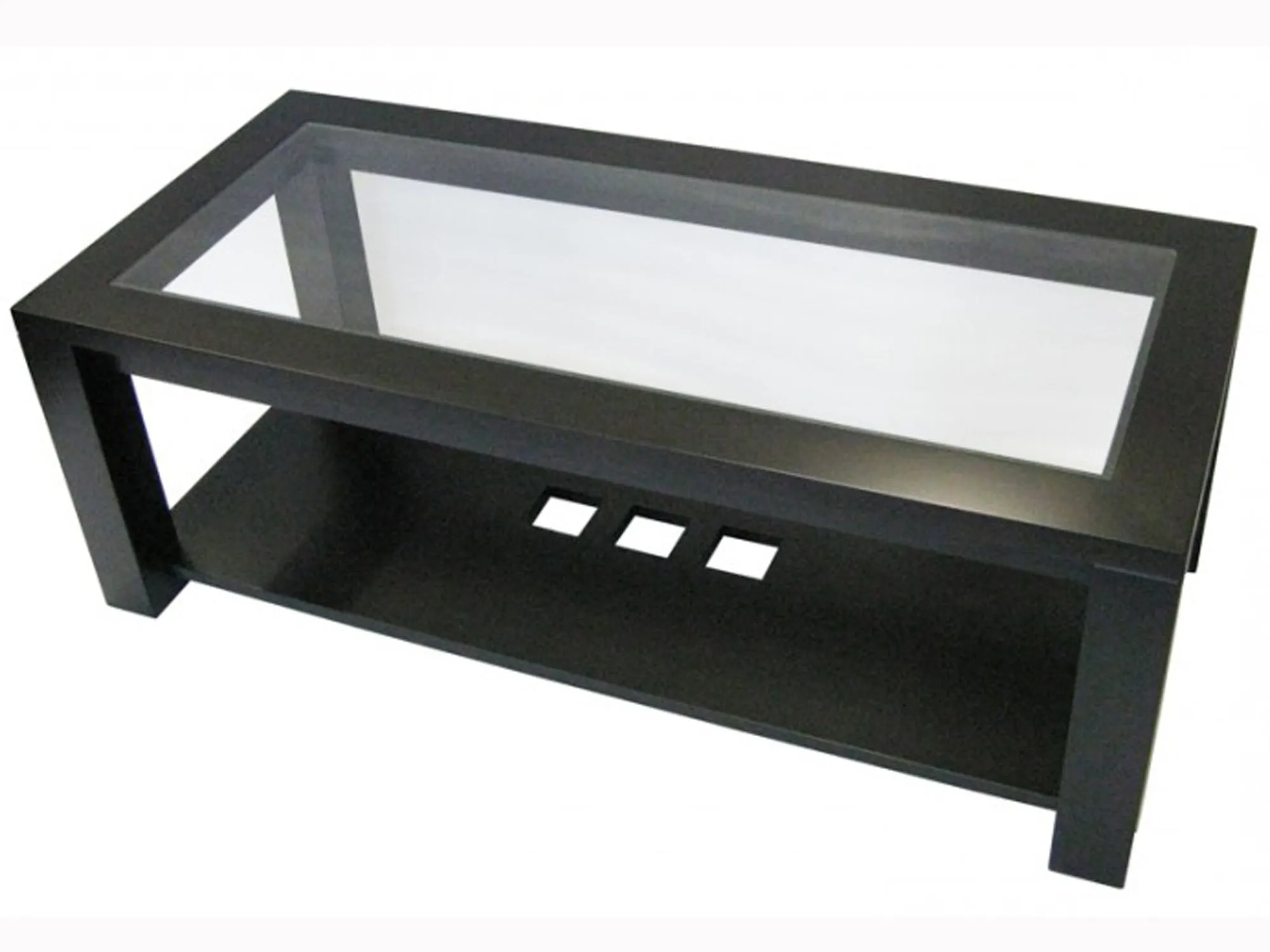 Boxwood Glass Top Coffee Table