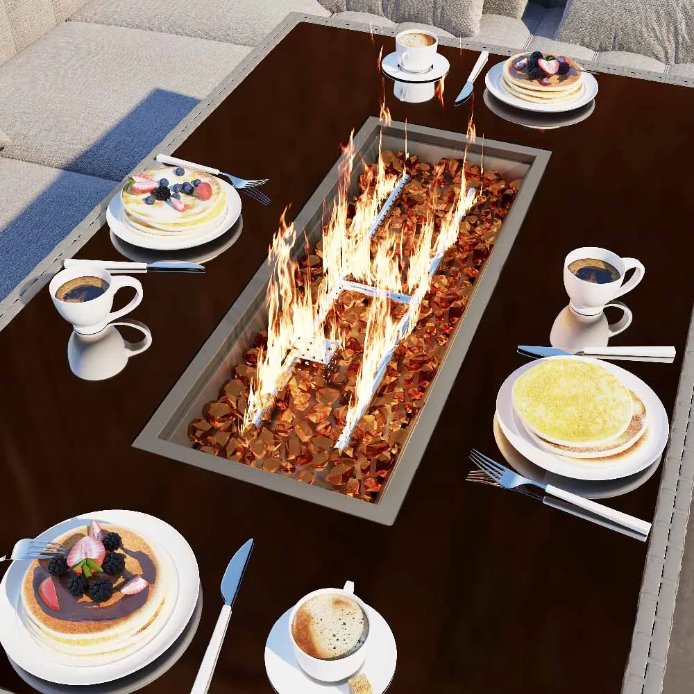 BRAZI Propane Fire Pit Table (60,000 BTU)