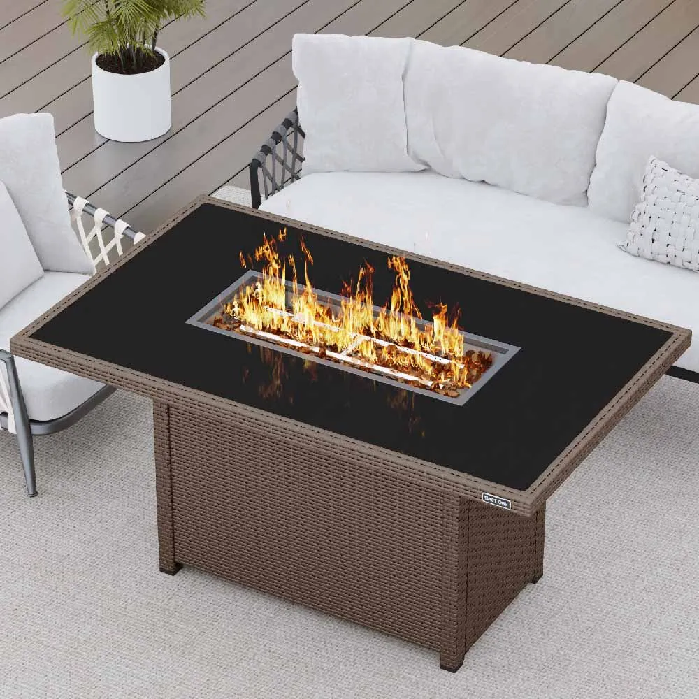 BRAZI Propane Fire Pit Table (60,000 BTU)