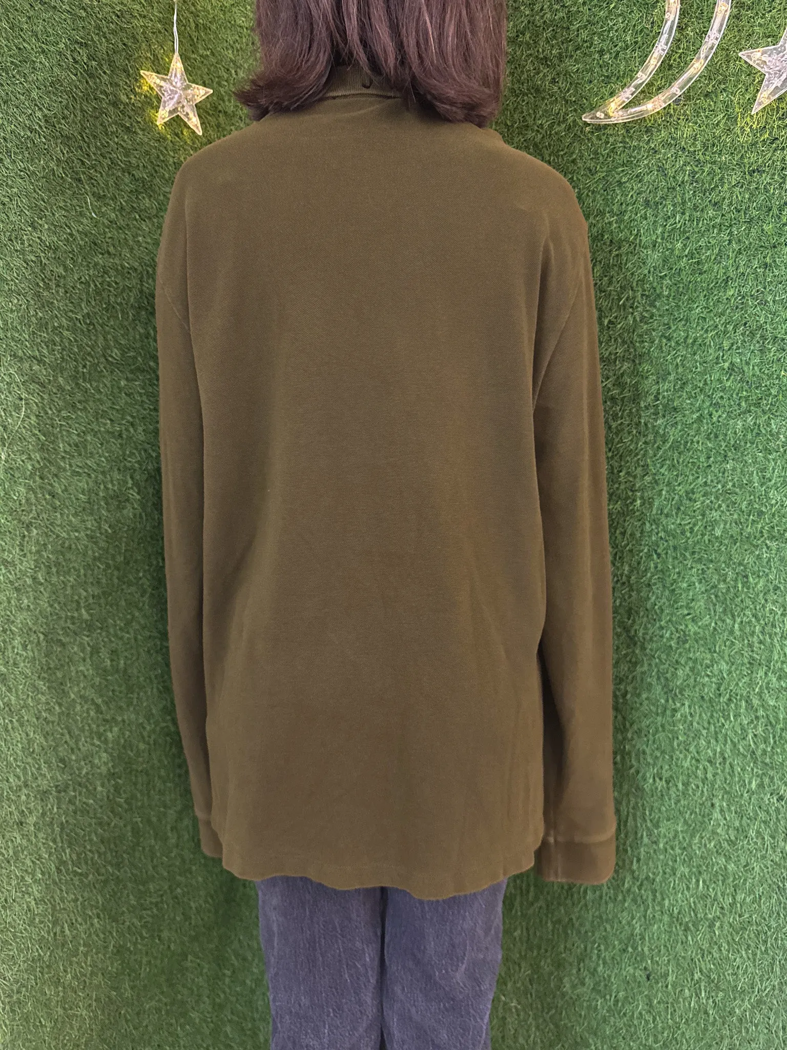Burberry Strawberry Collared Long Sleeve 2XL