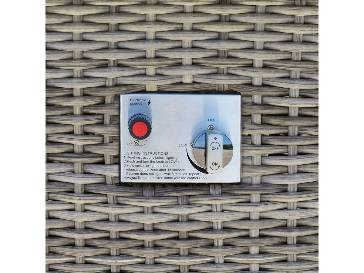 Corbin 5-pc Outdoor Fire Chat Set