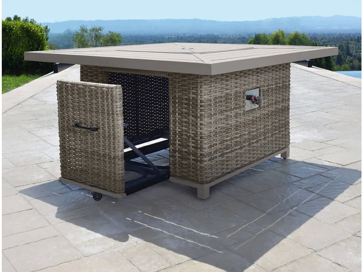 Corbin 5-pc Outdoor Fire Chat Set