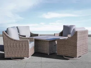 Corbin 5-pc Outdoor Fire Chat Set