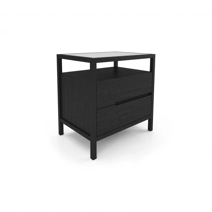 Edgar 2-Drawer Nightstand