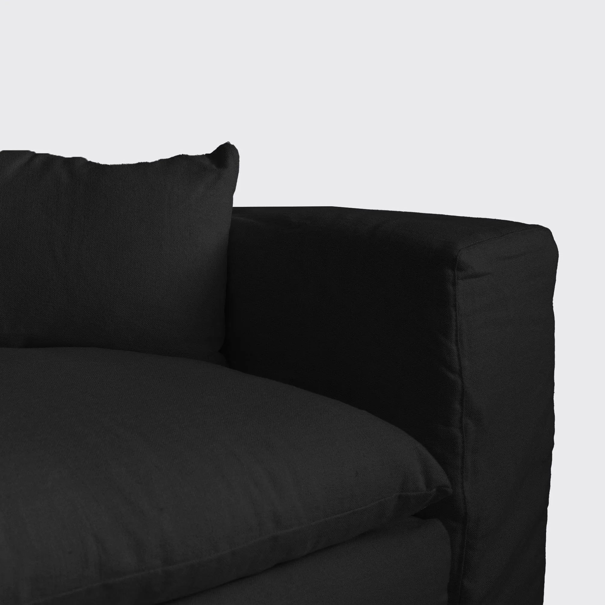Extra Cover Ibiza Haven Linen Corner Sofa | 270x105/270x70cm