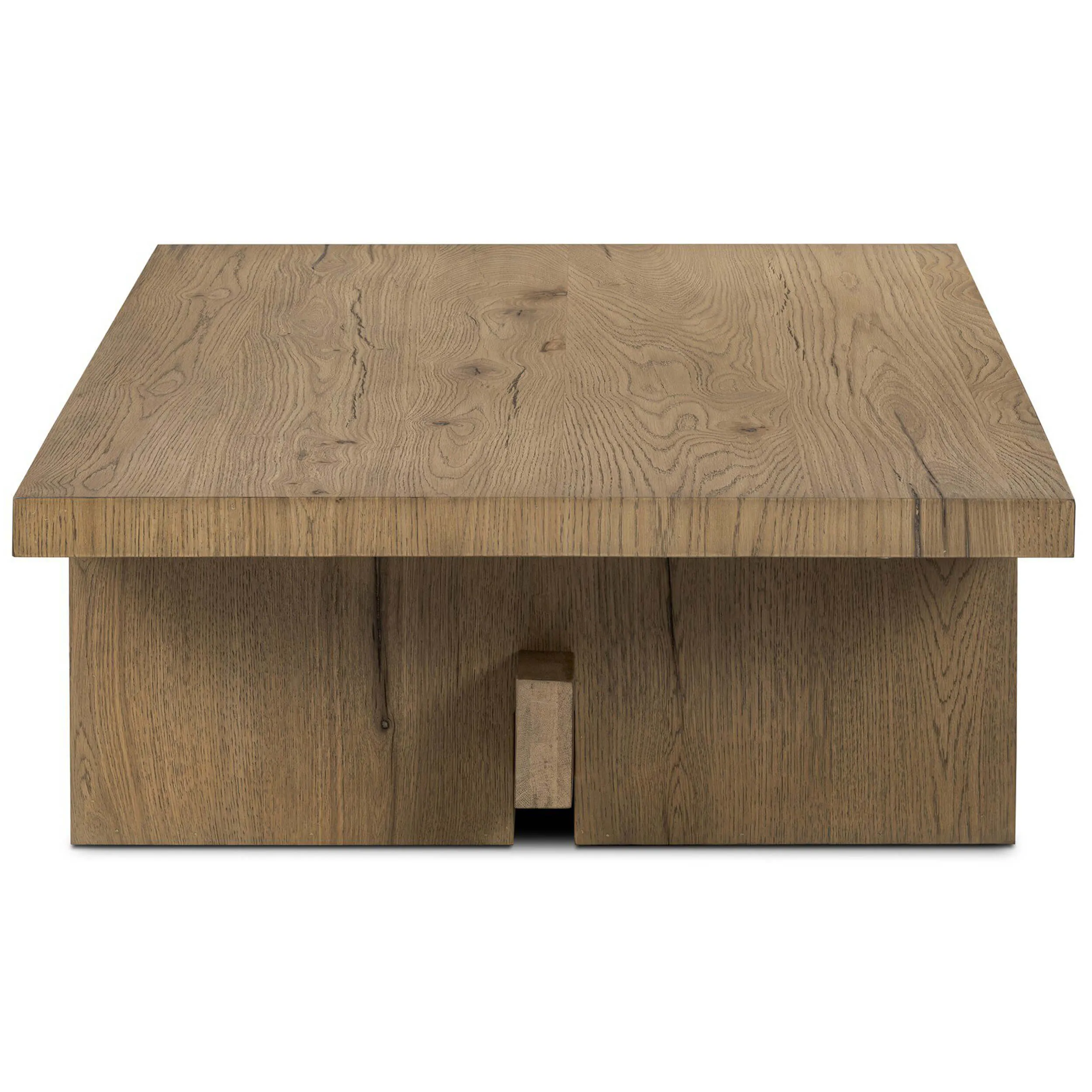 Isaac Coffee Table, Rubbed Light