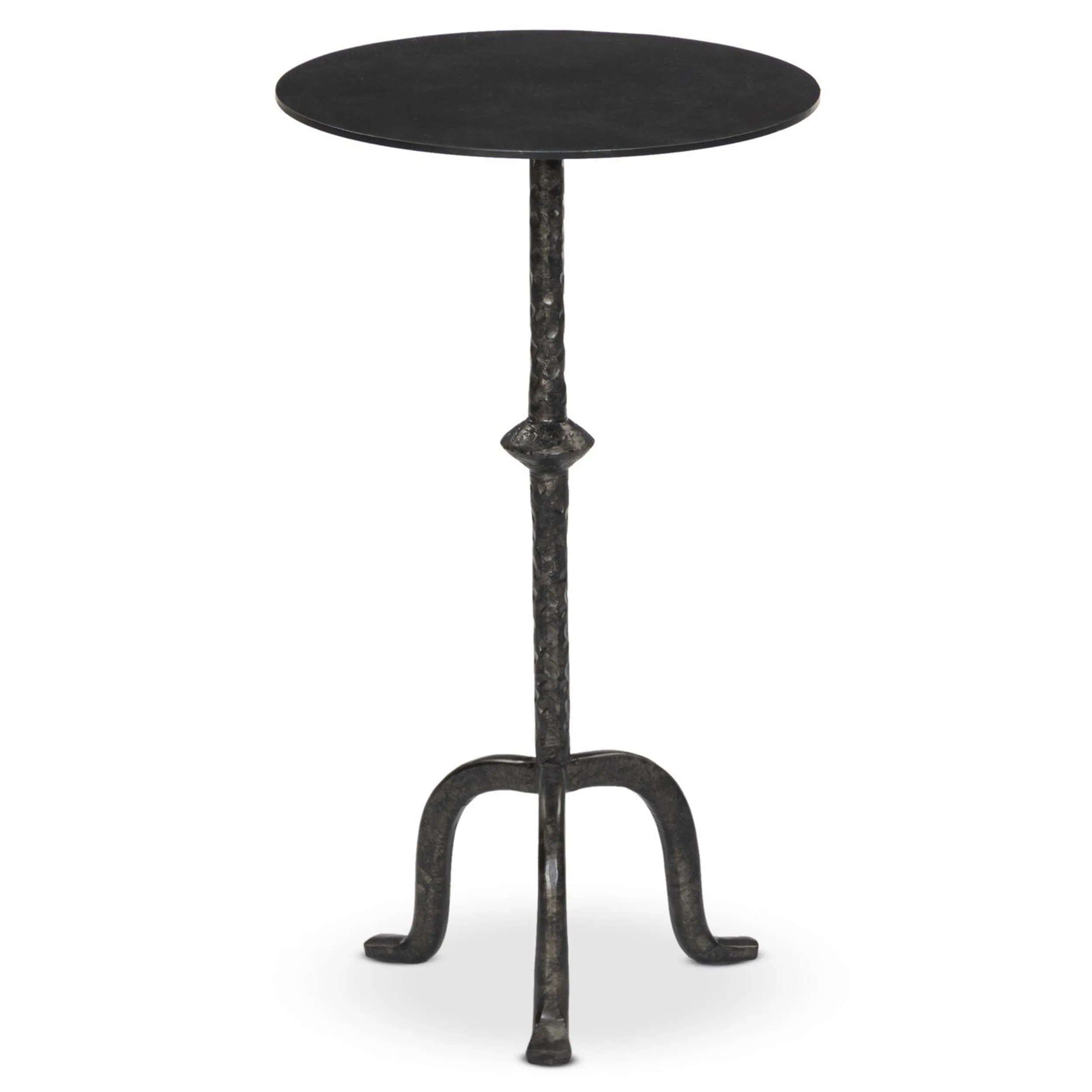 Jocelyn End Table, Raw Black