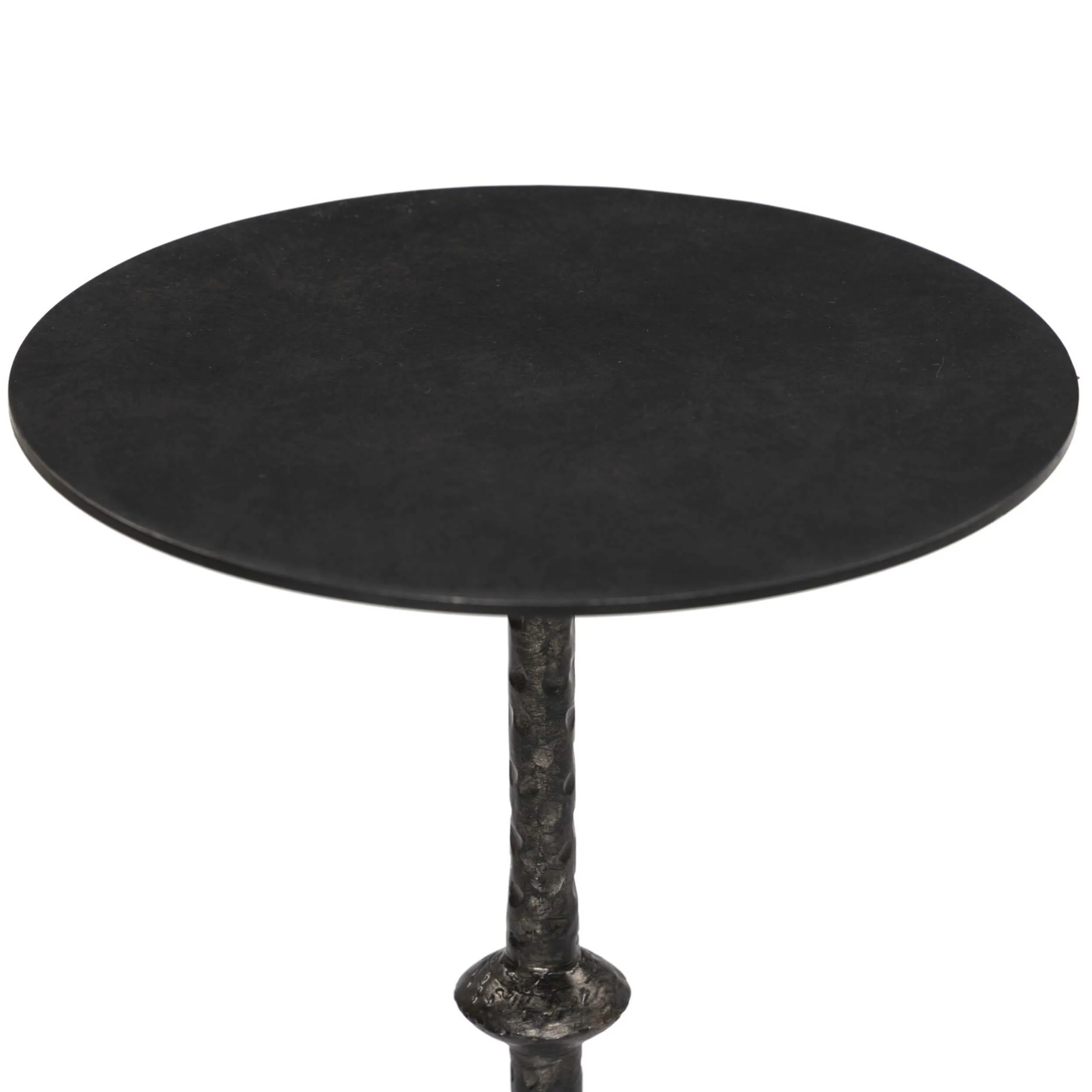 Jocelyn End Table, Raw Black