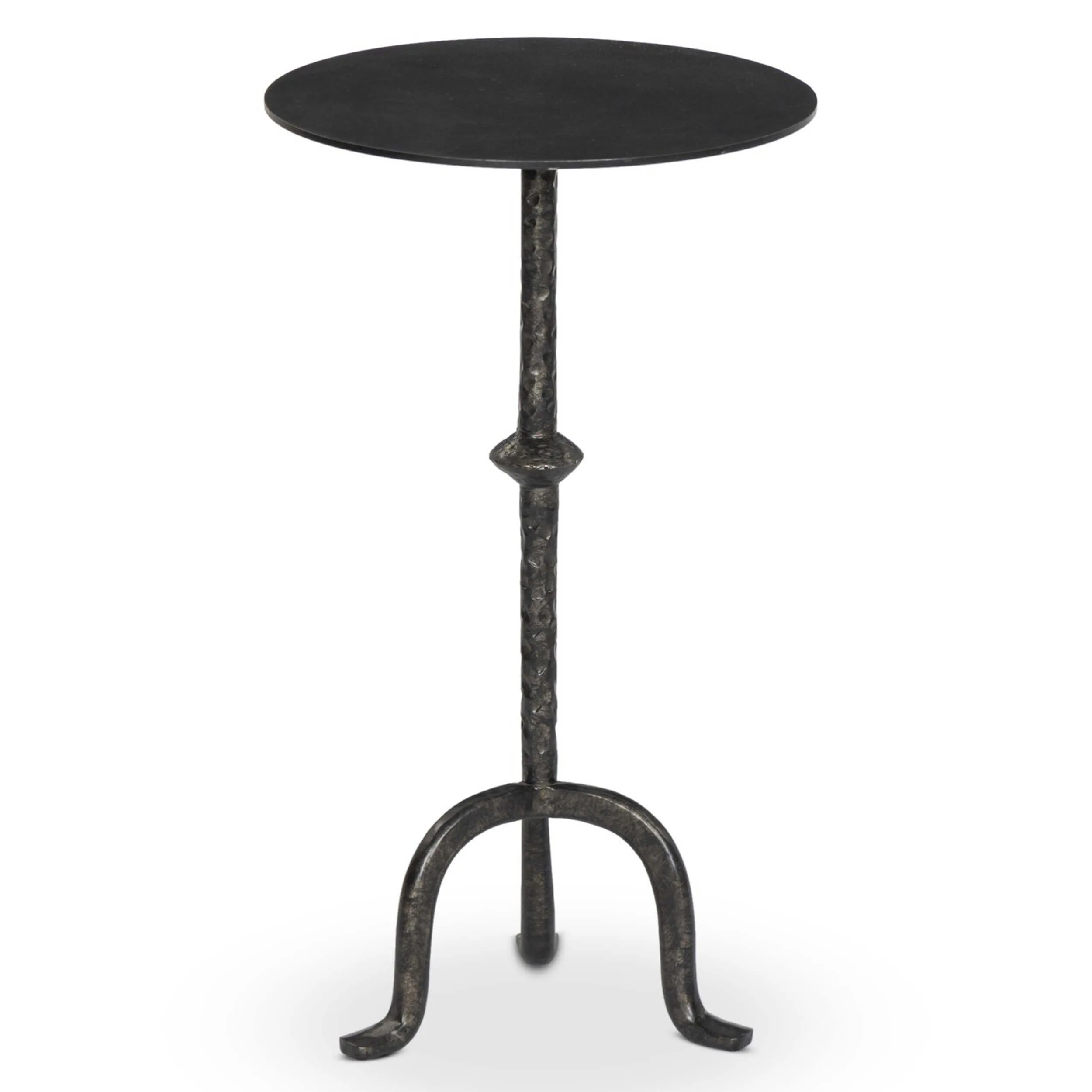 Jocelyn End Table, Raw Black