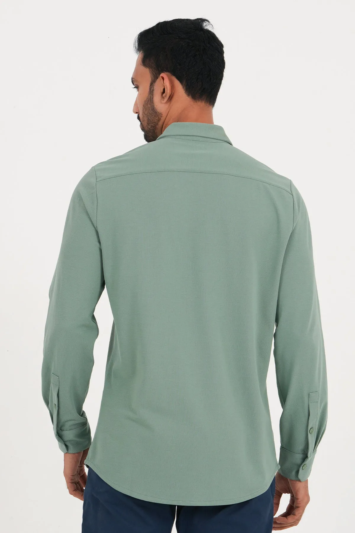 King Street TIMELESS Premium Men's Long Sleeve Casual Shirt