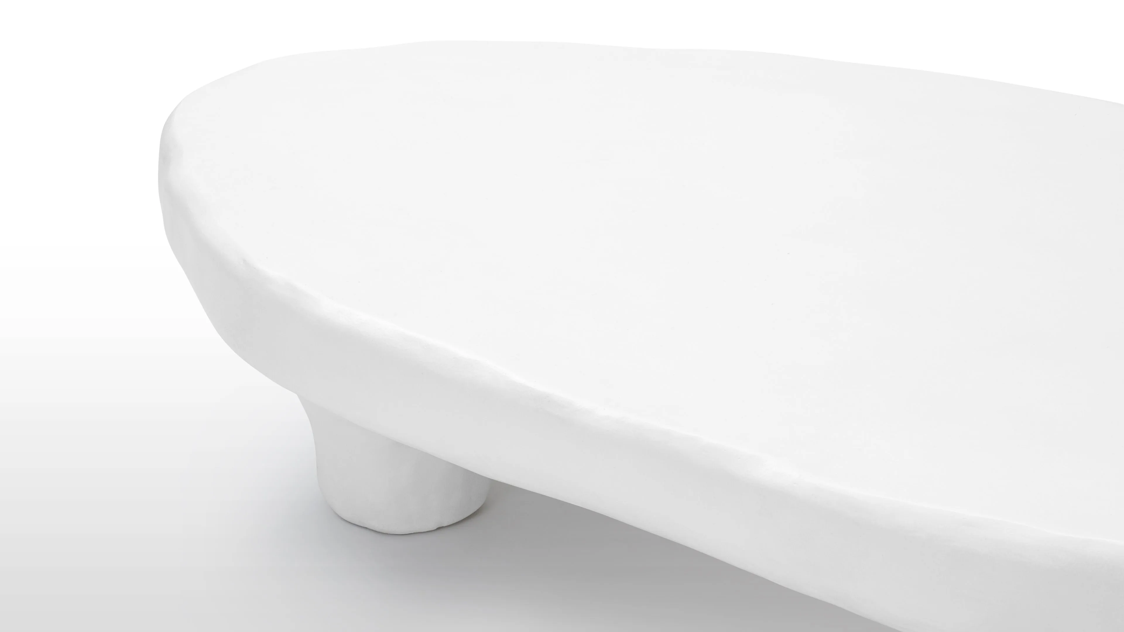 Kobe - Kobe Coffee Table, White Concrete