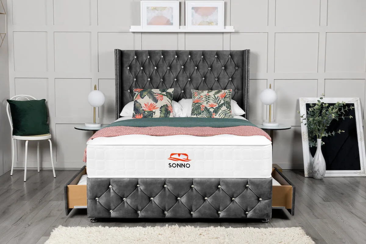 Luxor Wingback Divan Bed