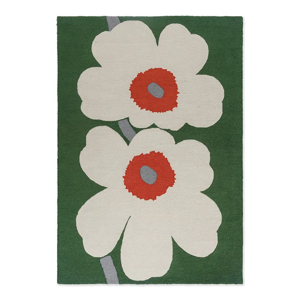 Marimekko Uniko 60th Anniversary Green Rug