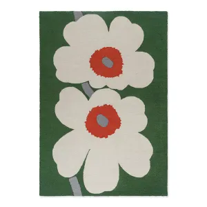 Marimekko Uniko 60th Anniversary Green Rug