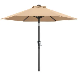 MASTERCANOPY Patio Umbrella for Outdoor Market Table  8 Ribs