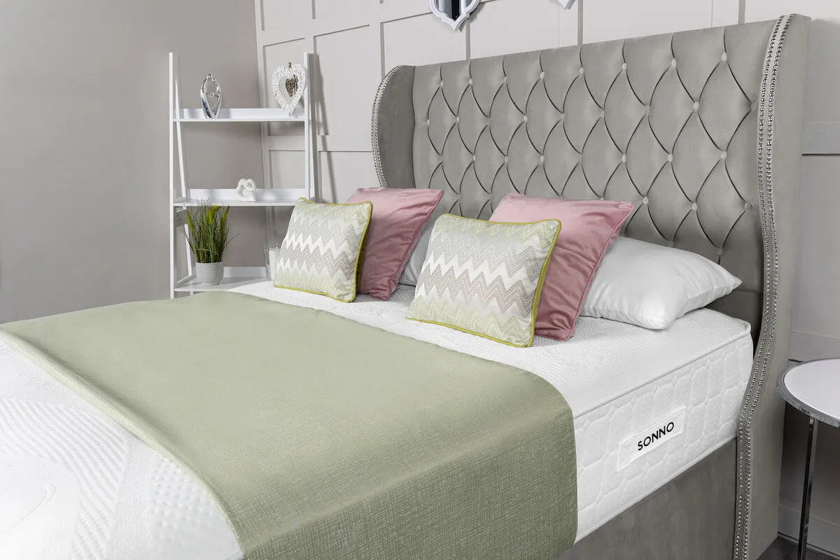 Monaco Wingback Divan Bed