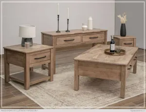 NATURAL PAROTA OCCASIONAL TABLE SET