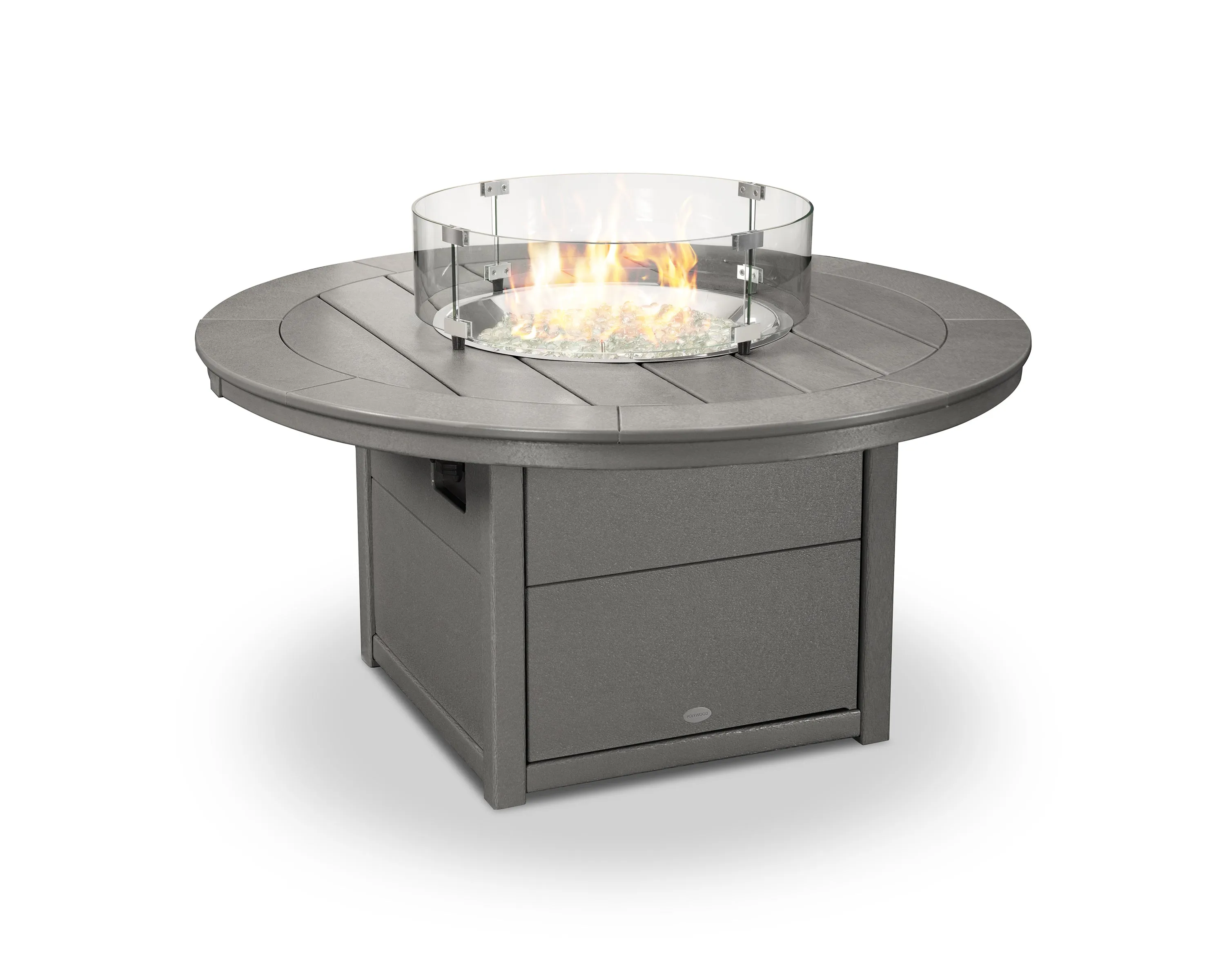 POLYWOOD® Round 48" Fire Pit Table