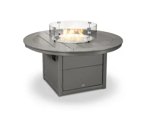 POLYWOOD® Round 48" Fire Pit Table