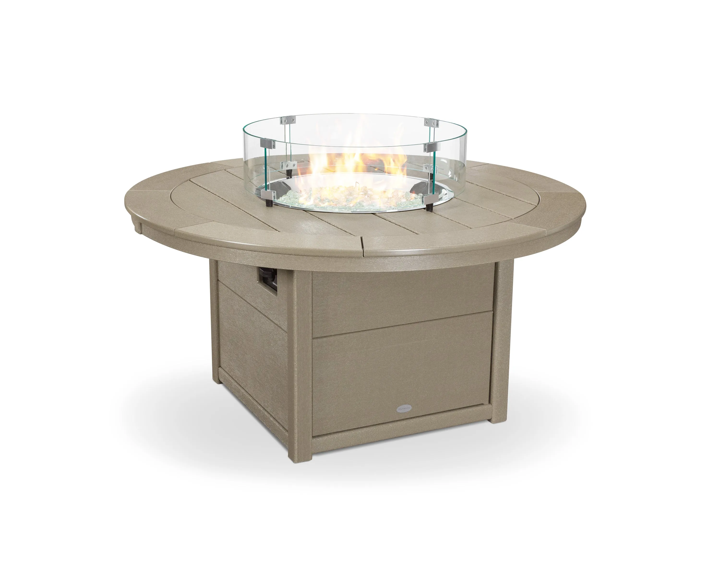 POLYWOOD® Round 48" Fire Pit Table