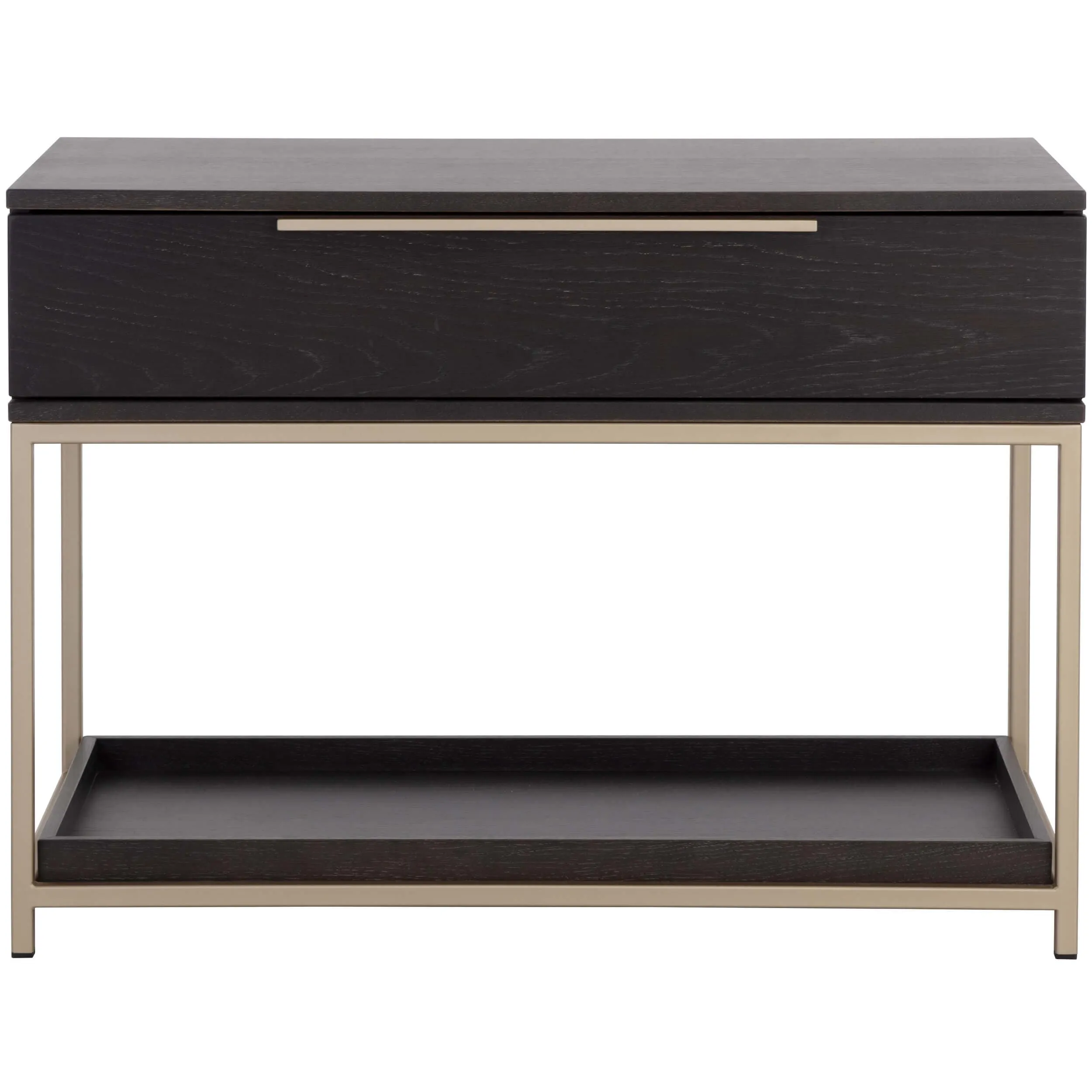 Rebel Large Nightstand, Charcoal Grey