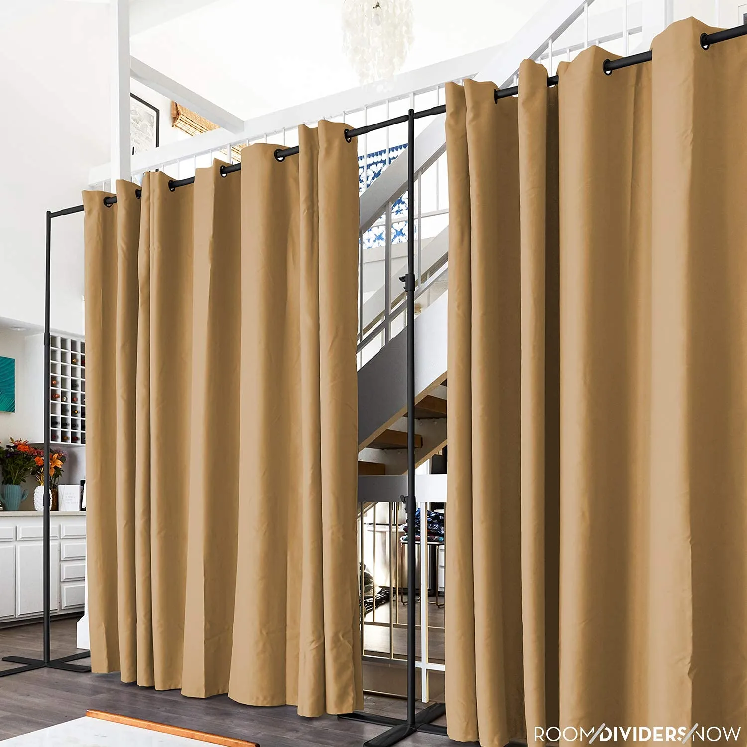 Room Divider Curtain, 7ft Tall X 4ft Wide