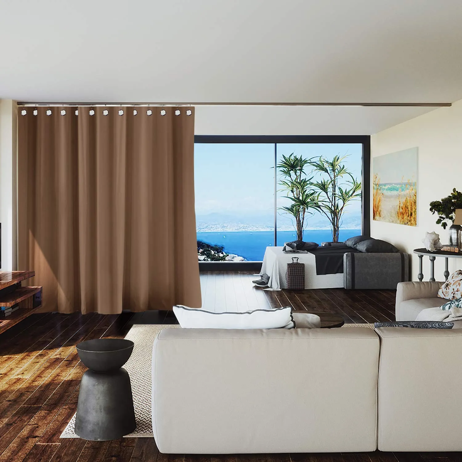 Room Divider Curtain, 7ft Tall X 4ft Wide