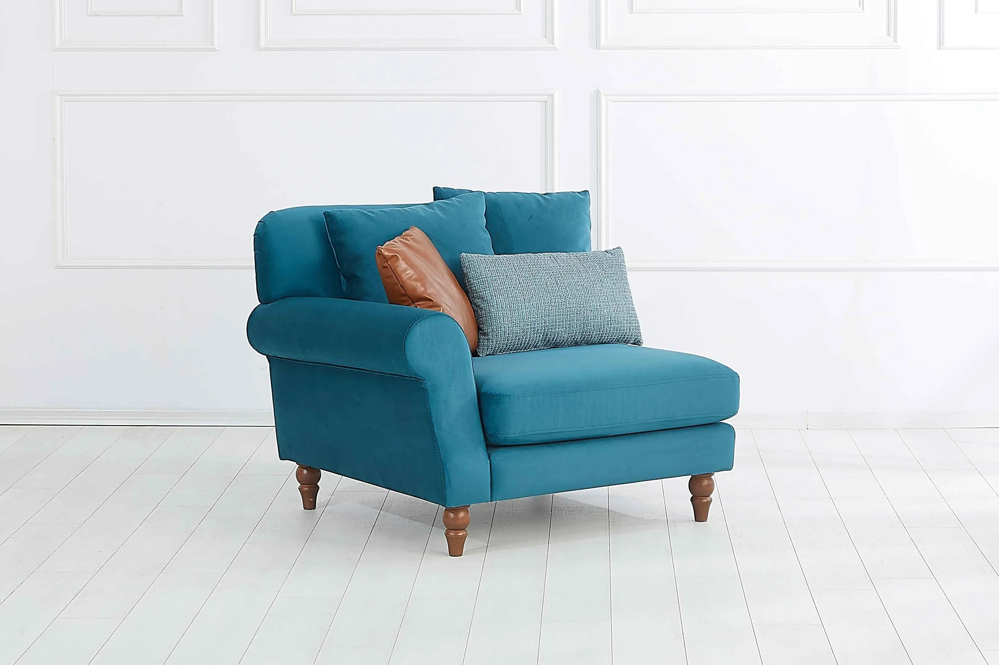 Rubeza Paula 1 Seater/Corner/2 Seater - Ocean Green
