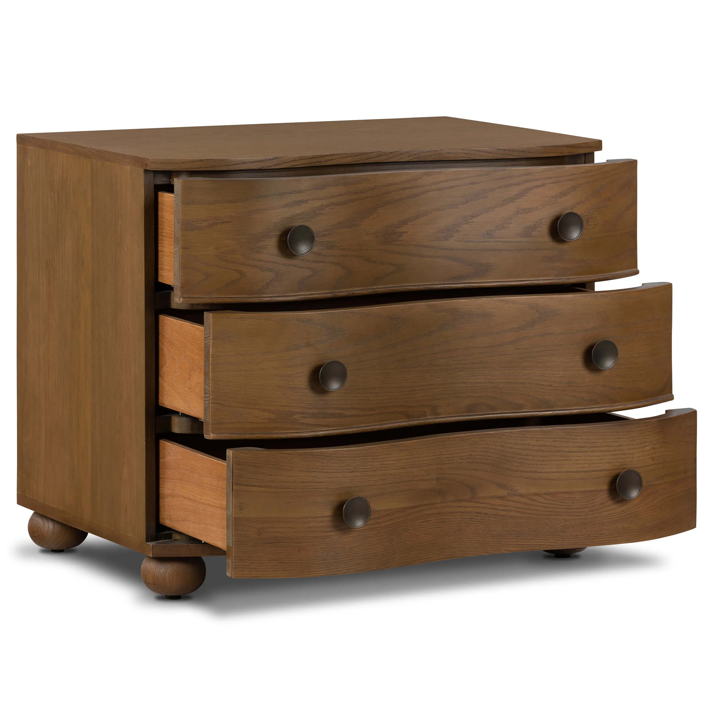Tiago Nightstand, Toasted Oak