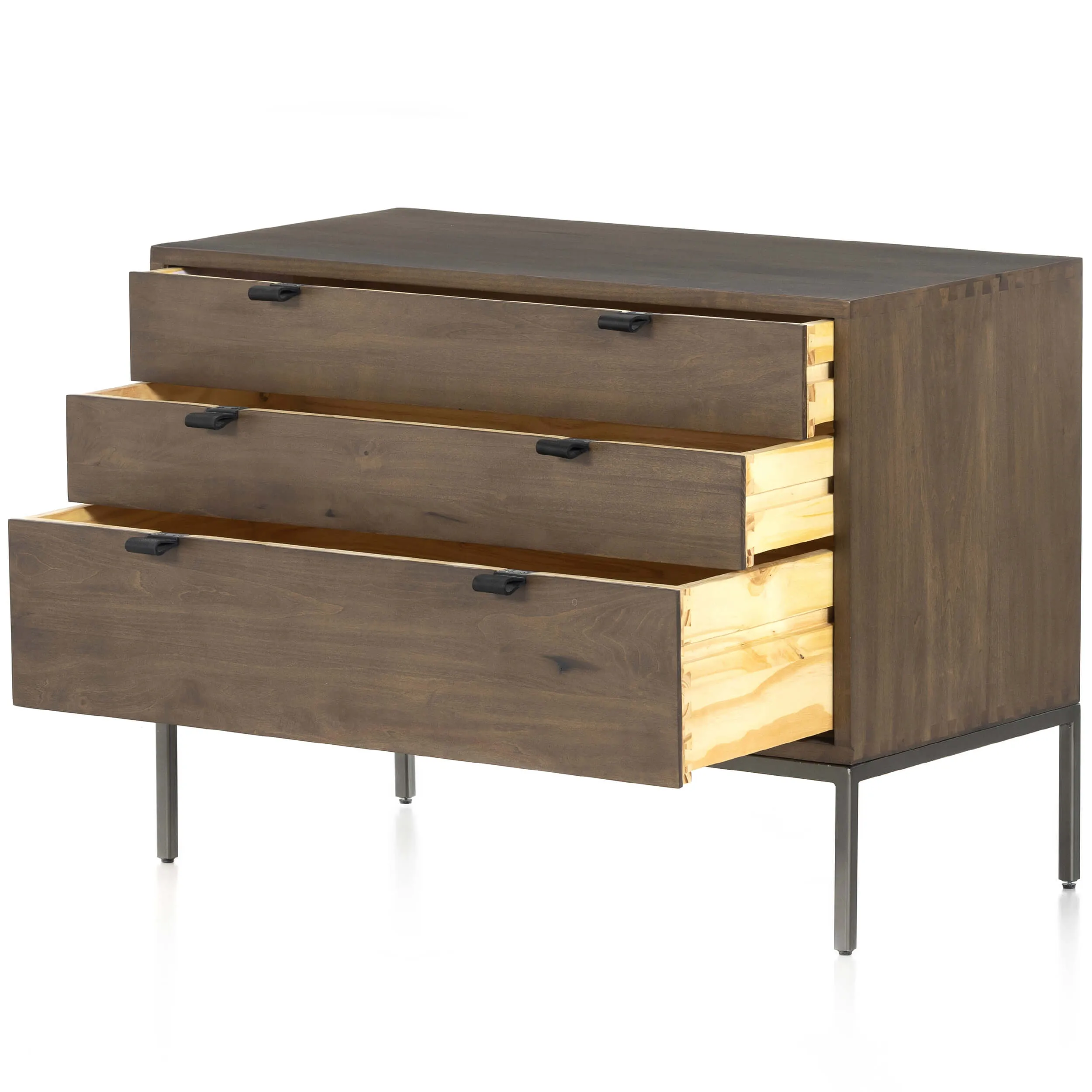 Trey Large Nightstand, Auburn Poplar