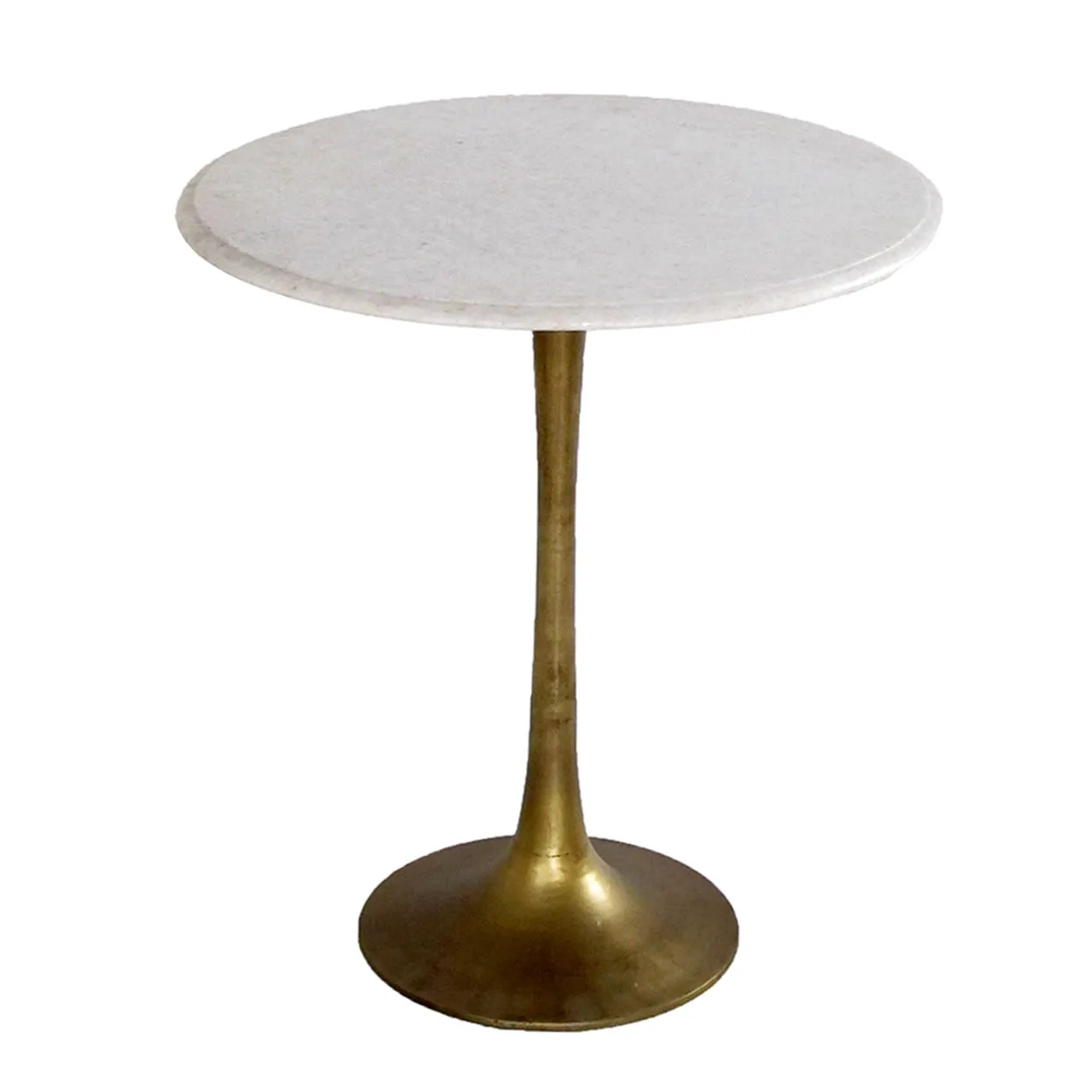 Tulip Side Table with Marble